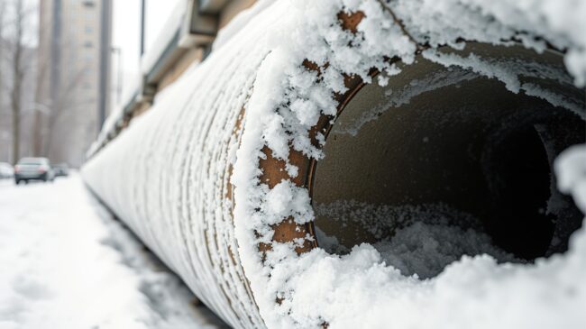 Thaw a Frozen Sewer Line